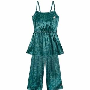 Disney Emerald Green Silk PJ Set